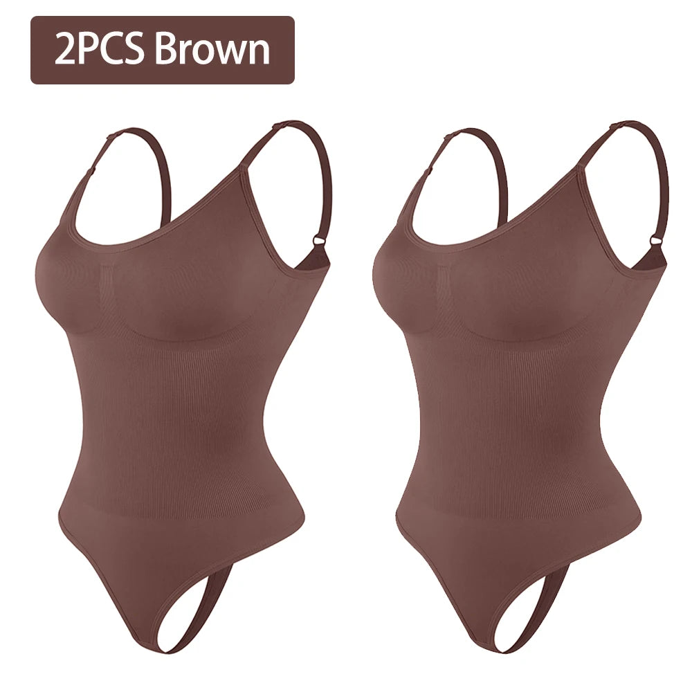 Smoothing Sculpt Thong Bodysuit Shapewear