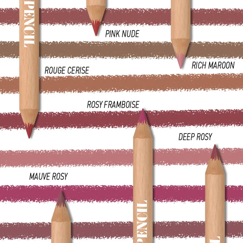 Soft Matte Sculpting Lip Liner Pencil Set