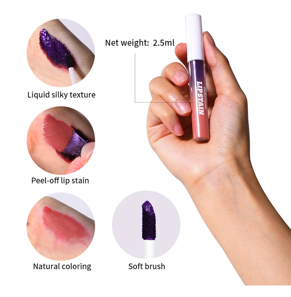 Peel & Stick Blading Lip Gloss Set – Long-Lasting Waterproof Shine