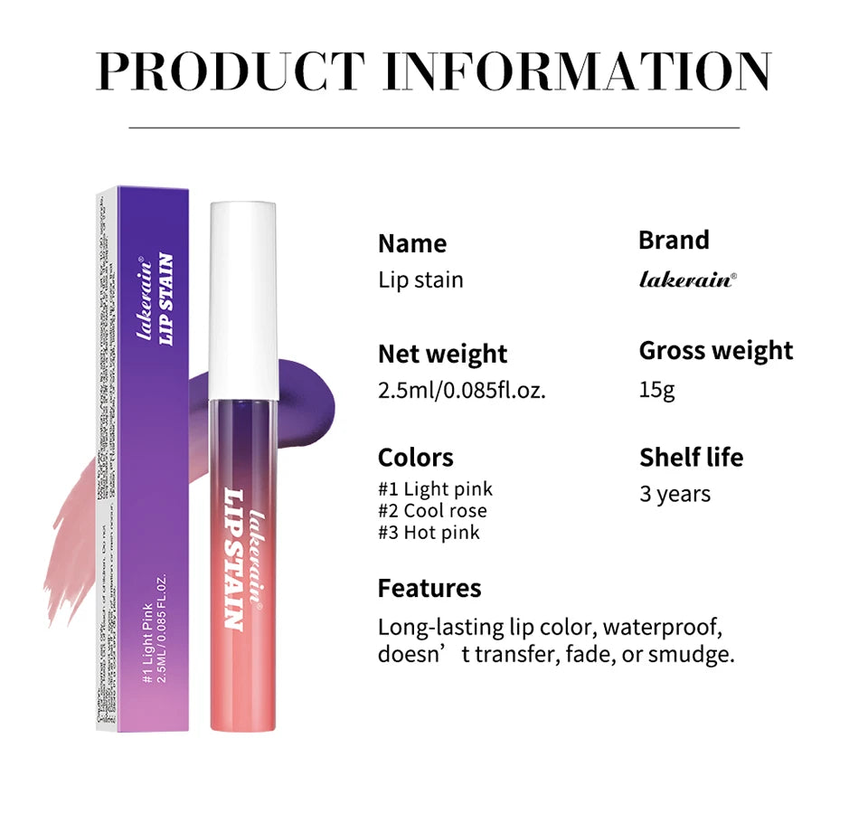 Peel & Stick Blading Lip Gloss Set – Long-Lasting Waterproof Shine