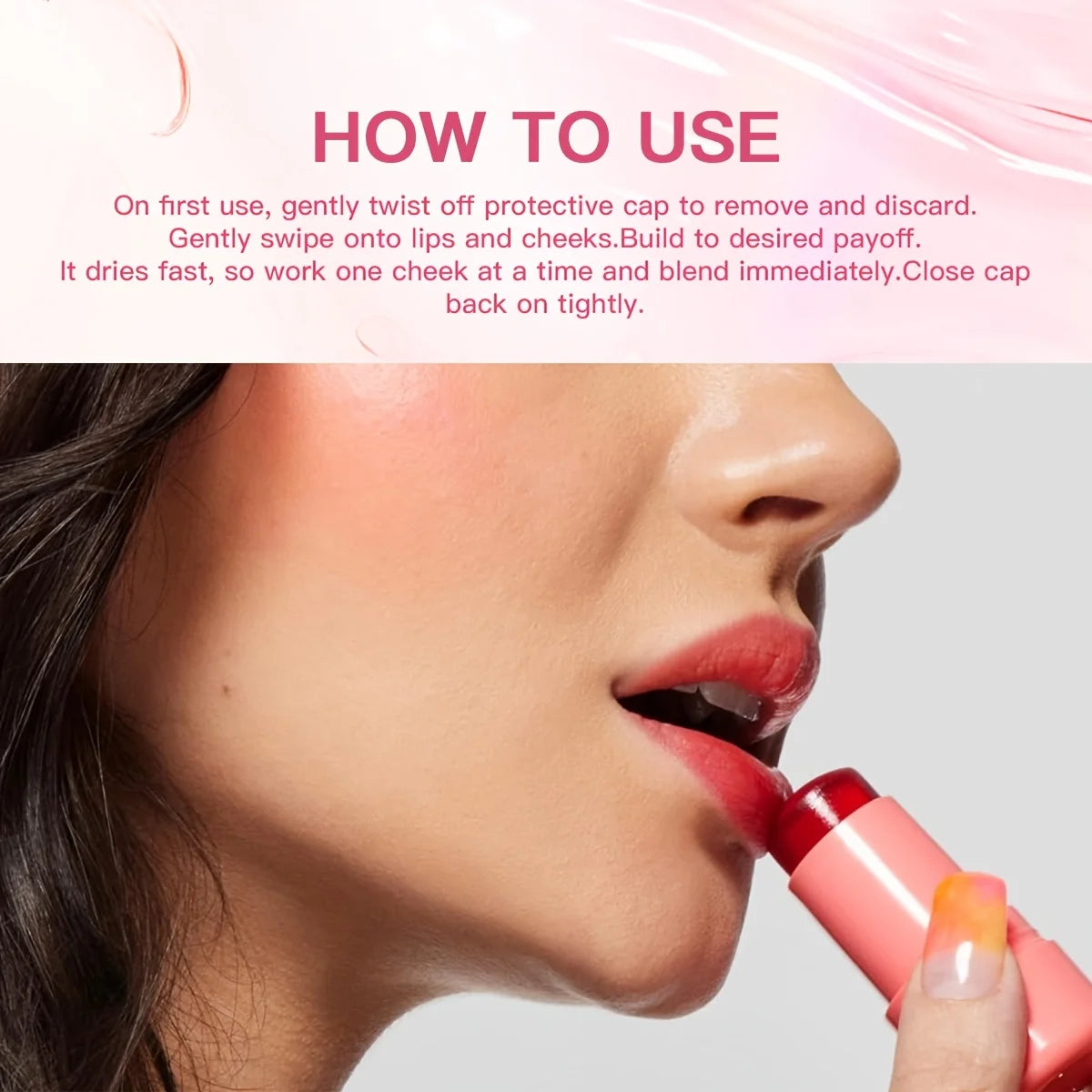 3-in-1 Jelly Blush Stick – Lip, Cheek & Eyes