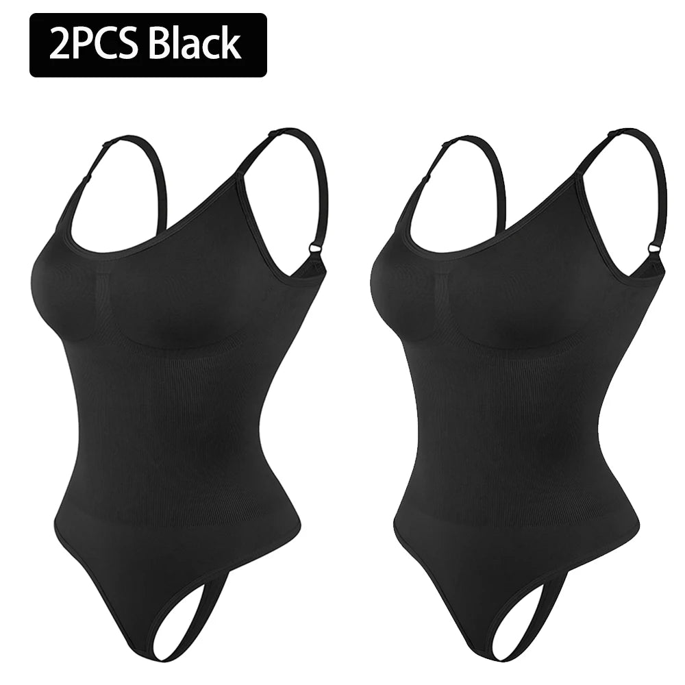 Smoothing Sculpt Thong Bodysuit Shapewear