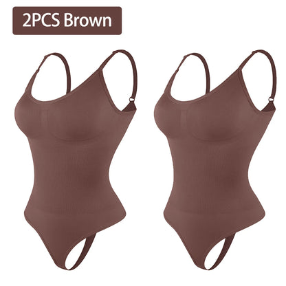 Smoothing Sculpt Thong Bodysuit Shapewear