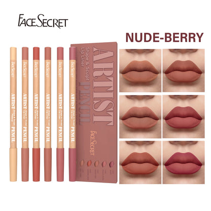 Soft Matte Sculpting Lip Liner Pencil Set
