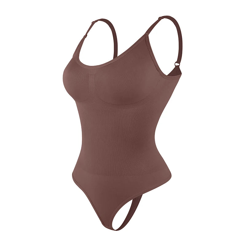 Smoothing Sculpt Thong Bodysuit Shapewear