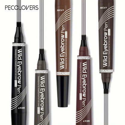 4-Tip Waterproof Eyebrow Tattoo Pen