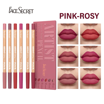 Soft Matte Sculpting Lip Liner Pencil Set