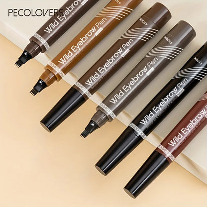 4-Tip Waterproof Eyebrow Tattoo Pen
