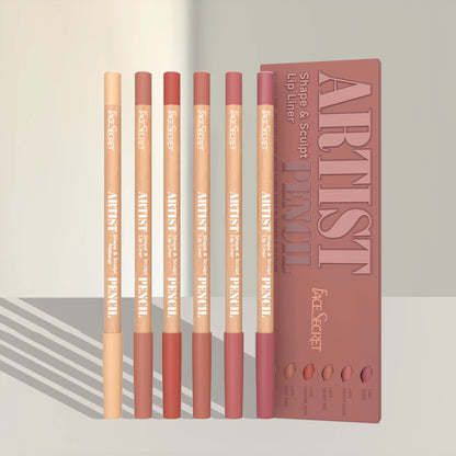 Soft Matte Sculpting Lip Liner Pencil Set