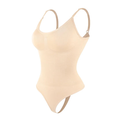 Smoothing Sculpt Thong Bodysuit Shapewear
