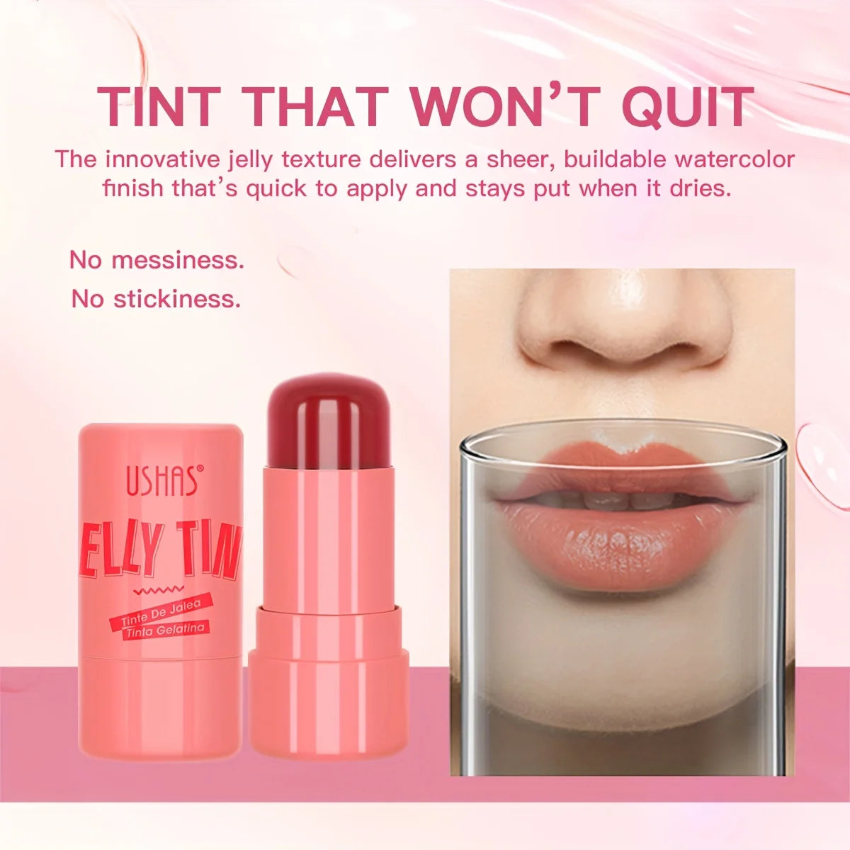 3-in-1 Jelly Blush Stick – Lip, Cheek & Eyes